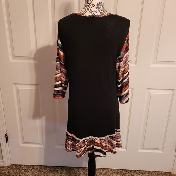 Aster boho multi color large dress - Picture 3 of 7
